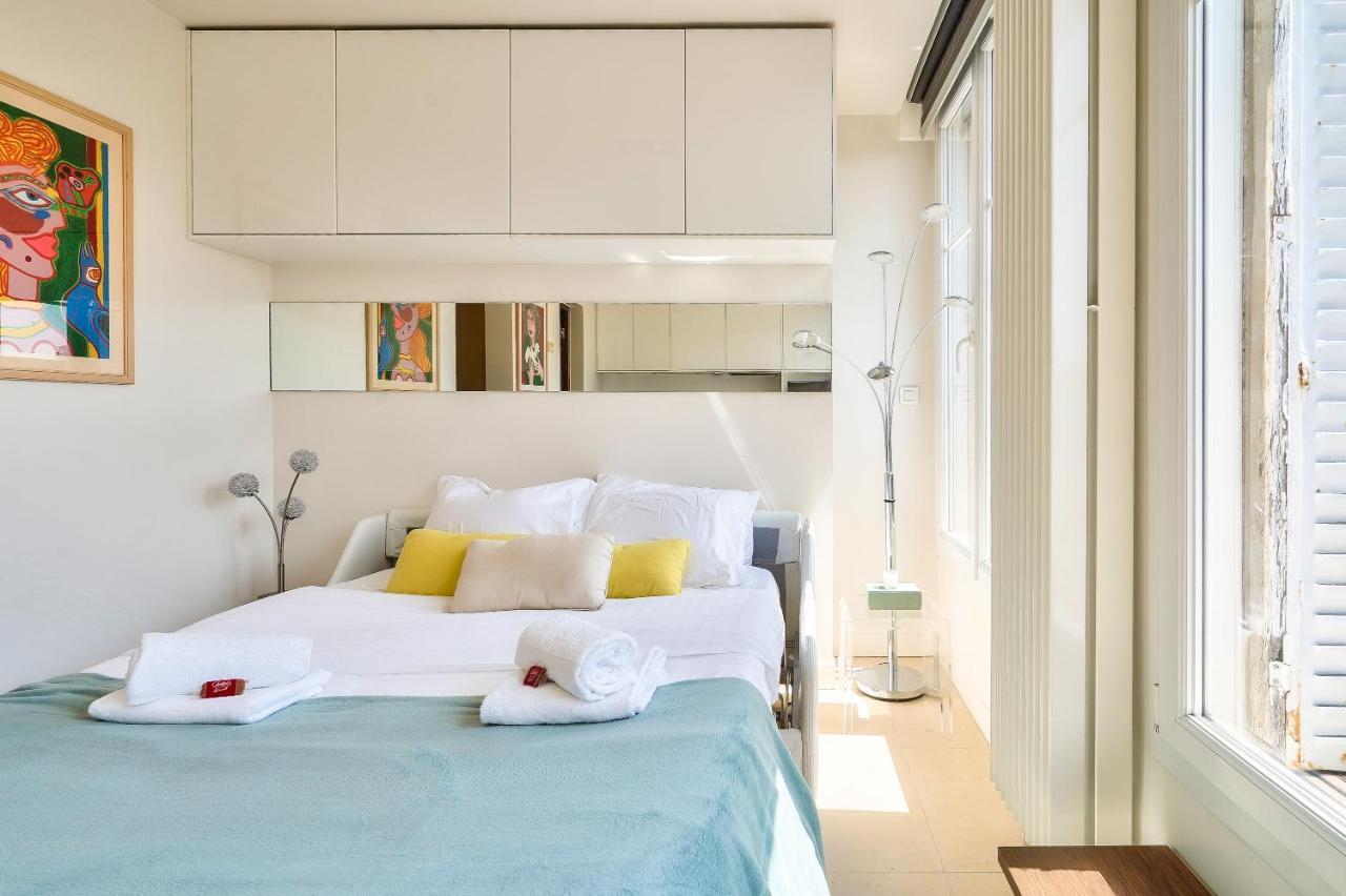 Designed Studio With Ac-Terrasse Vue Tour Eiffel 파리 외부 사진