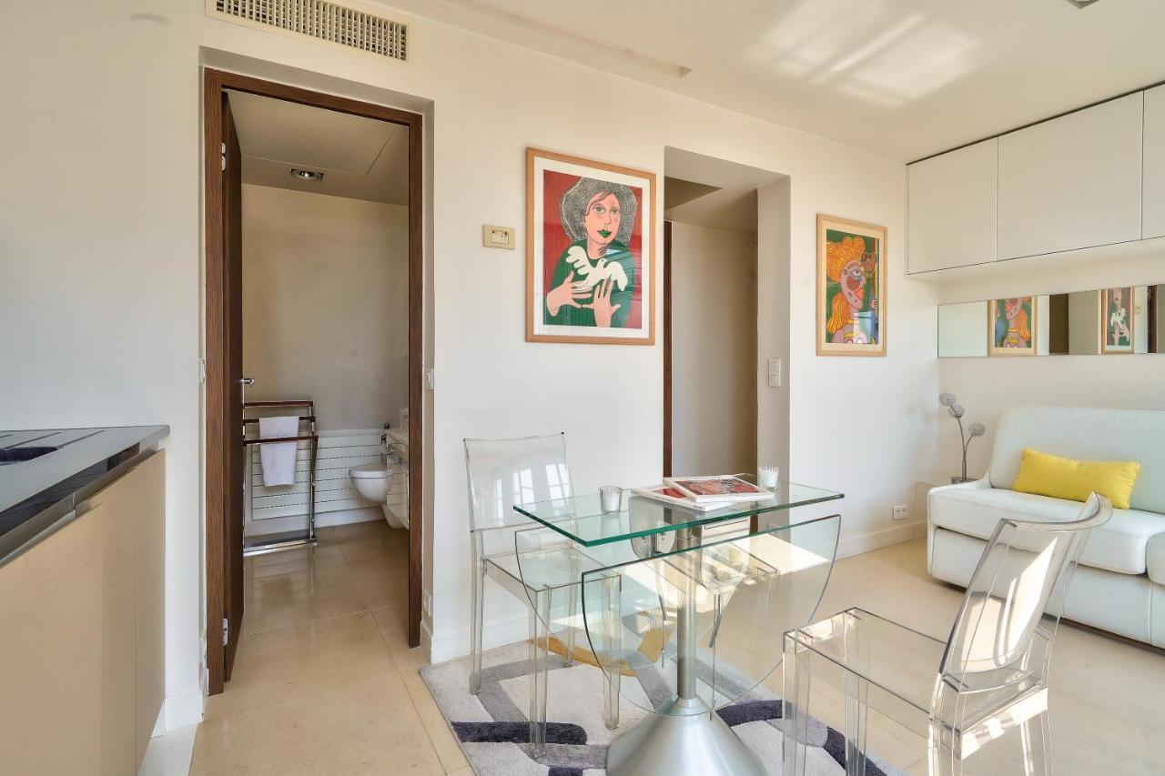 Designed Studio With Ac-Terrasse Vue Tour Eiffel 파리 외부 사진