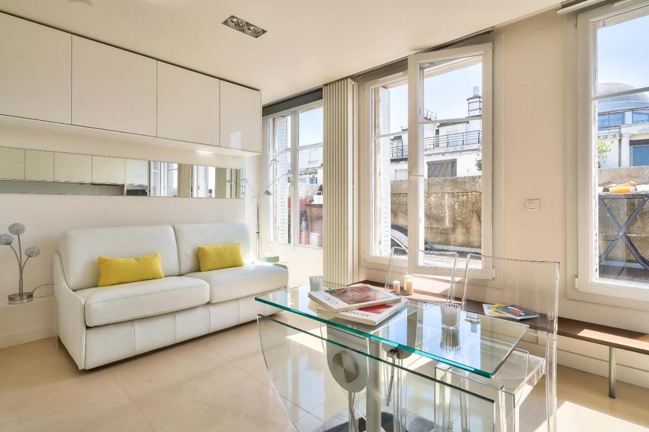 Designed Studio With Ac-Terrasse Vue Tour Eiffel 파리 외부 사진