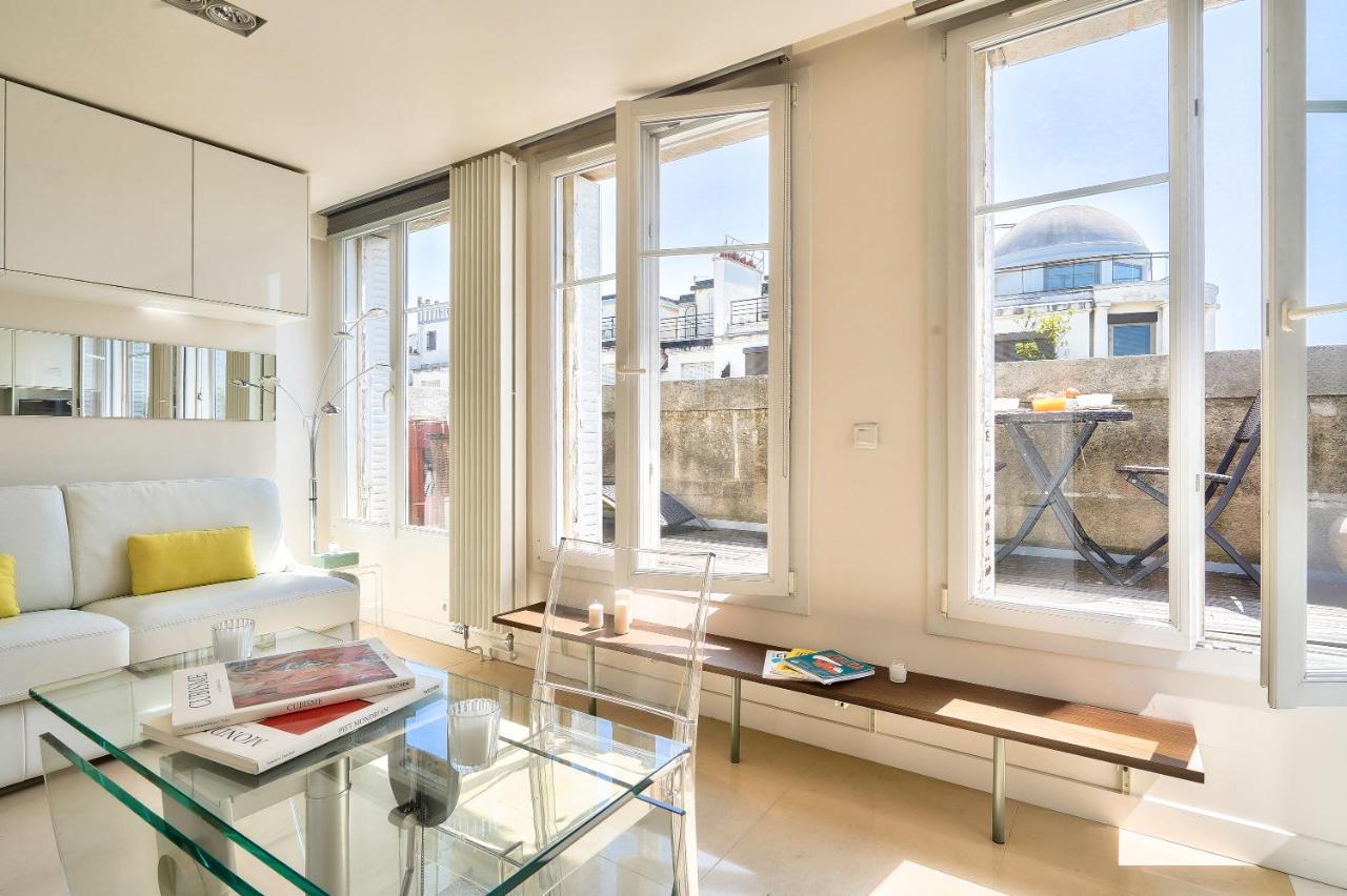Designed Studio With Ac-Terrasse Vue Tour Eiffel 파리 외부 사진