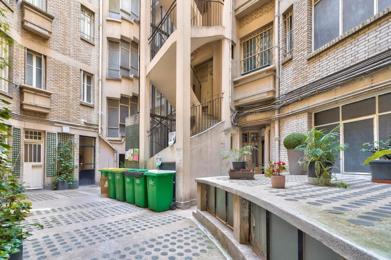 Designed Studio With Ac-Terrasse Vue Tour Eiffel 파리 외부 사진